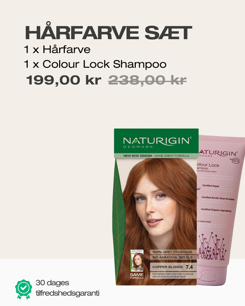 Copper Blonde 7.4 + Shampoo