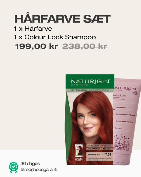 Intense Red 7.55 + Shampoo