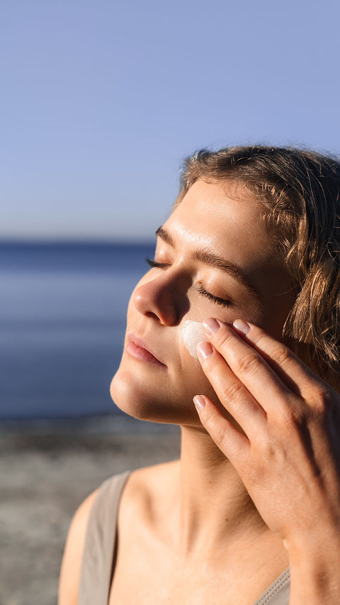 solcreme i ansigtet fra lykkegaardcare