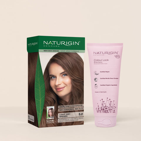 Light Ash Brown 5.2 + Shampoo