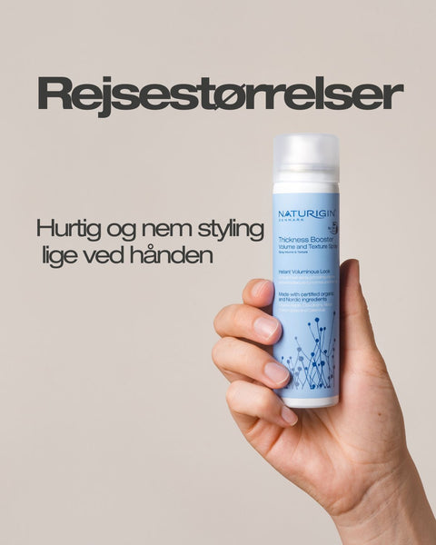 Volume Hårspray, Rejsestørrelse