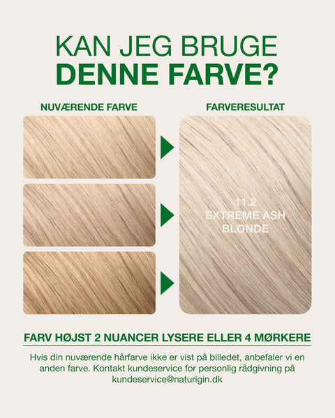 extreme askeblond hårfarve guide