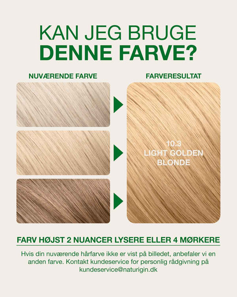 gylden blond hårfarve guide