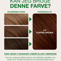 hårfarve guide til kobber brun