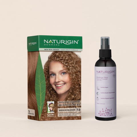 Medium Blonde 7.0 - Solplejesæt