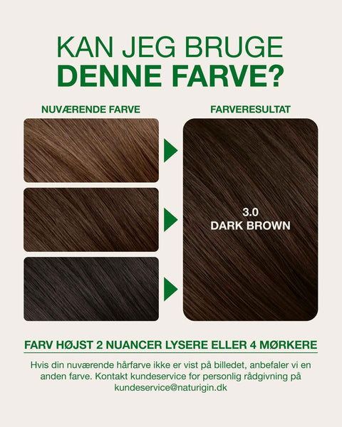 mørkebrun hårfarve guide