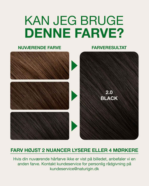 sort 2.0 haarfarve guide 